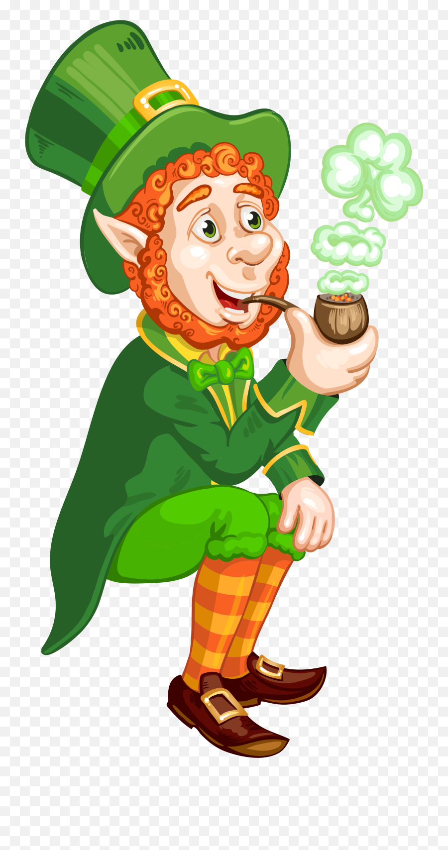 St Patrick Day Transparent Leprechaun - Leprechaun Clipart St Patricks Day Emoji,Leprechaun Clipart
