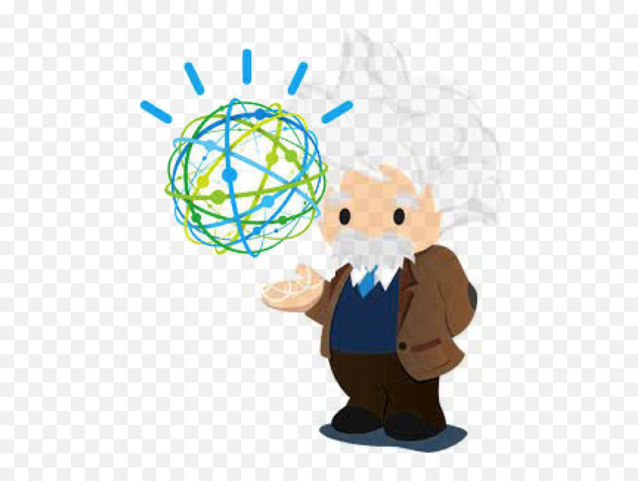 Einstein Meets Watson - Ibm Watson Analytics Logo Emoji,Ibm Watson Logo