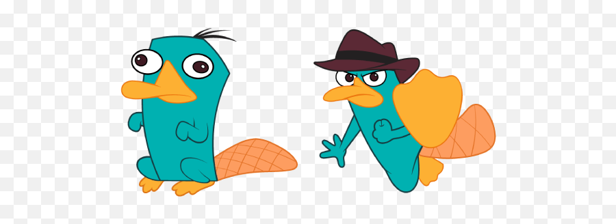 Phineas And Ferb Perry The Platypus - Perry The Platypus Png Transparent Emoji,Phineas And Ferb Logo