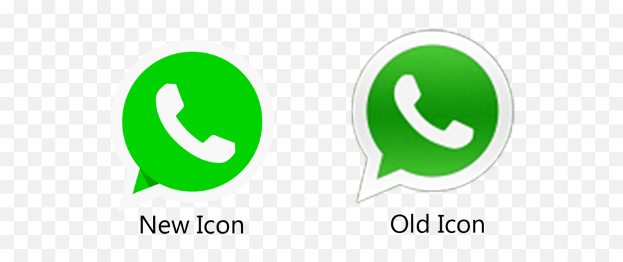 Whatsapp Logo - Whatsapp Old And New Logo Emoji,Whatsapp Logo