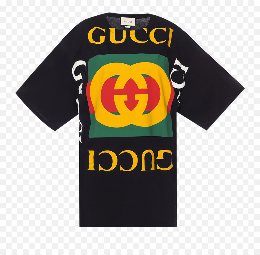 Gucci Logo Oversize T - Oversized Gucci Shirt Emoji,Gucci Logo T Shirt