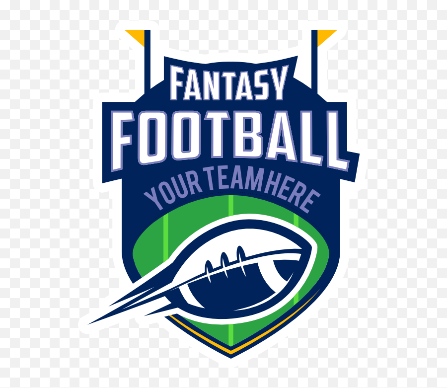 Custom Fantasy Football Team Sticker - Custom Fantasy Football Logo Emoji,Fantasy Football Logos