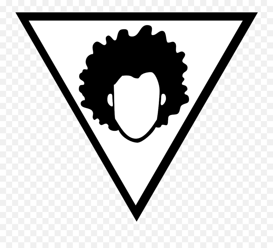 Download Afro Triangle Designs Logo - Transparent Afro Logo Emoji,Afro Logo