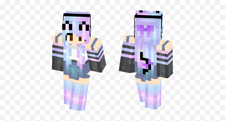 Download Cute Galaxy Girl Minecraft Skin For Free - Cute Galaxy Girl Minecraft Skin Emoji,Galaxy Skin Png