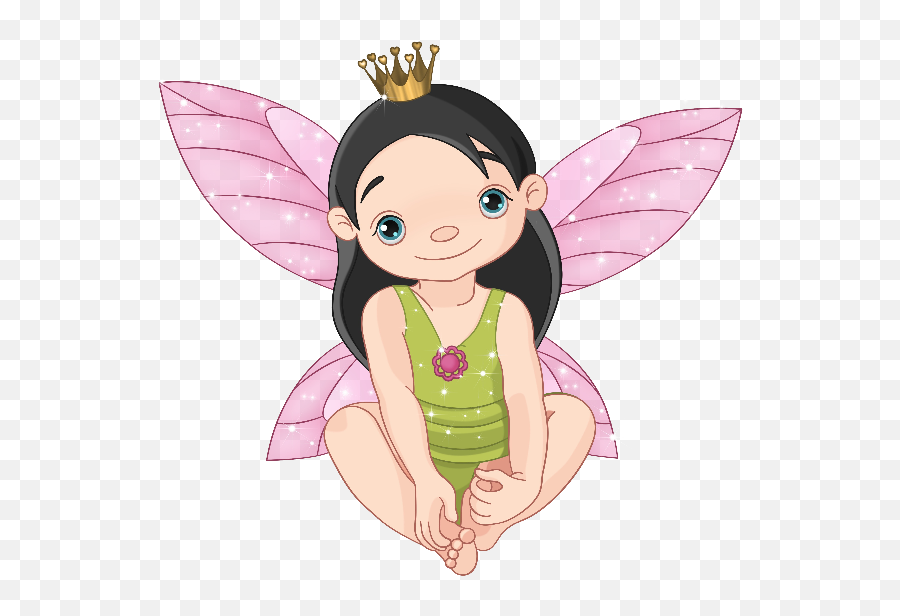 Fairy Cartoon Baby Fairy - Fairy Baby Clipart Emoji,Baby Clipart Transparent Background