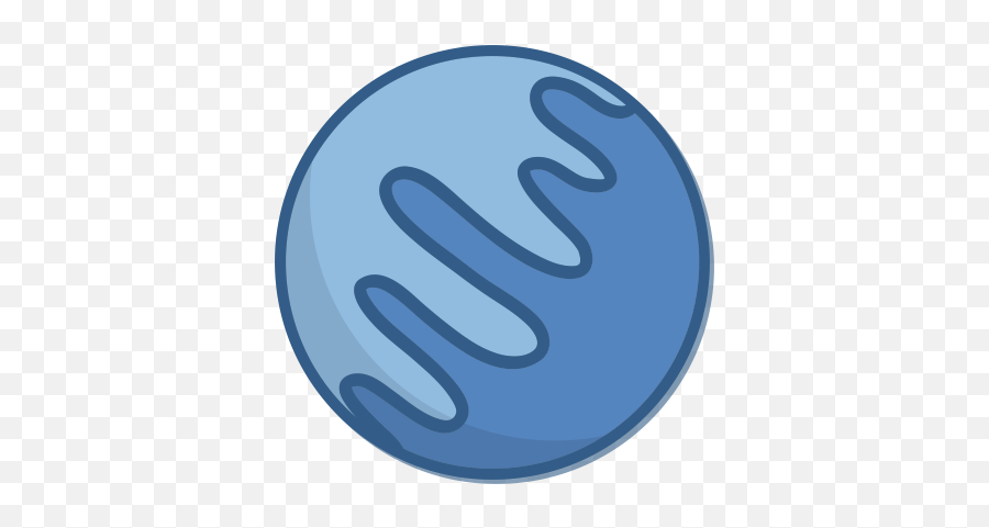 Neptune Planet Space Icon - Free Download On Iconfinder Neptune Planet Icon Png Emoji,Space Png