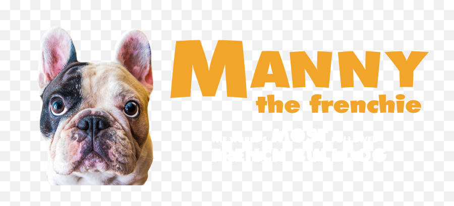 Manny The Frenchie Emoji,French Bulldog Logo