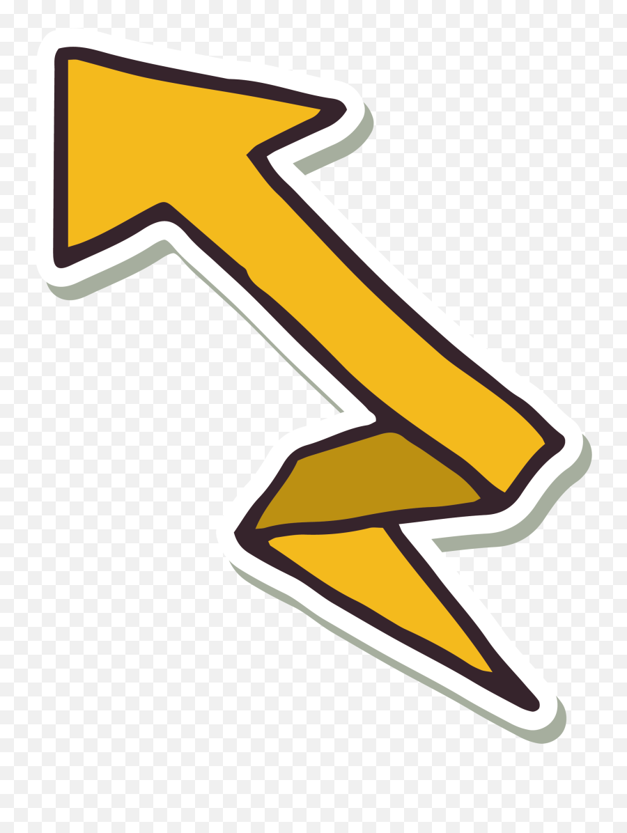 Origami Arrow Adobe Clip Art Hand Drawn - Png Download Emoji,Fancy Arrow Clipart