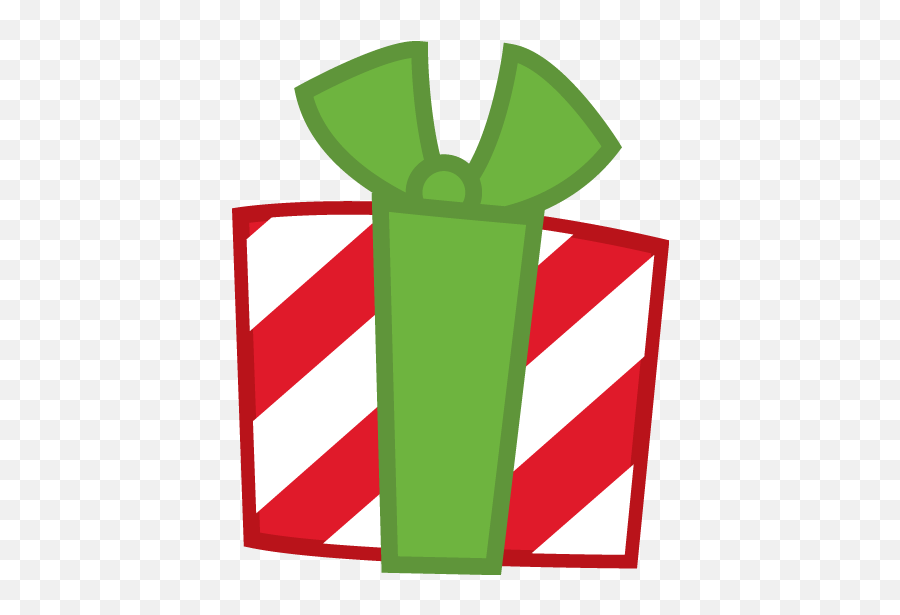 Download Hd Regalo - Cute Christmas Present Clip Art Emoji,Christmas Present Transparent Background
