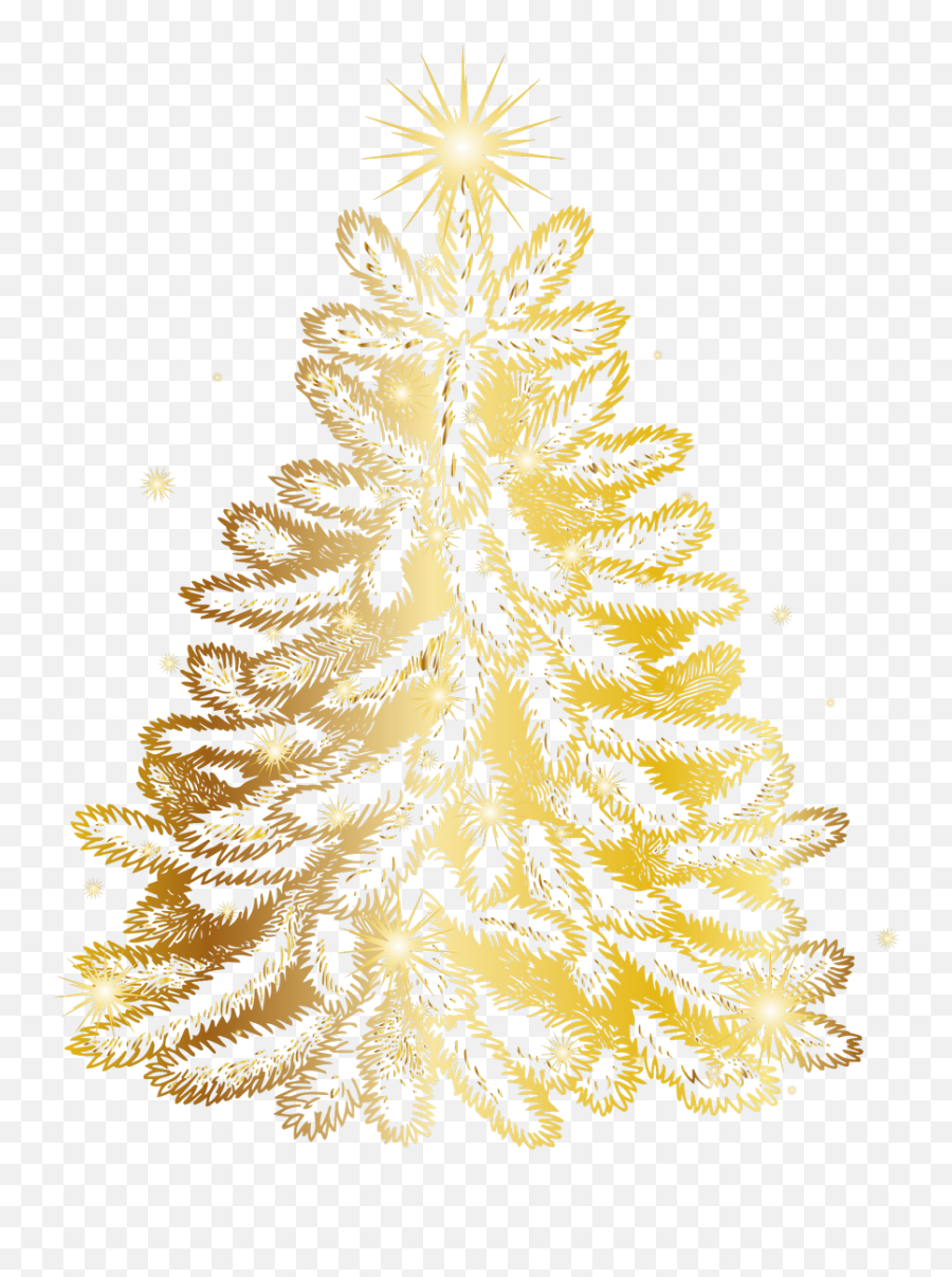 Gold Merry Christmas Tree Png Hq Picture Png Arts Emoji,Merry Christmas Gold Png