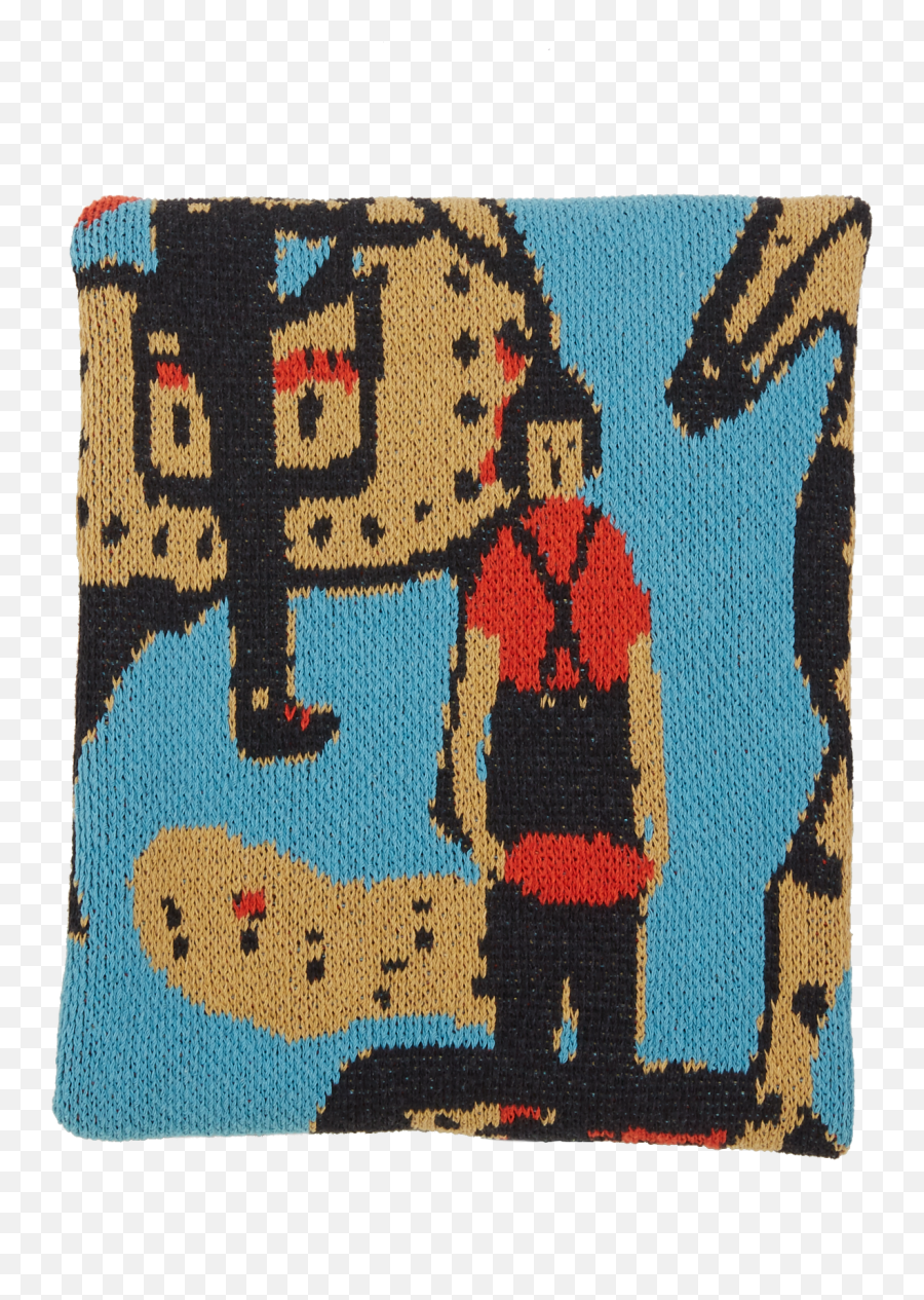 Child Cowboys Turquoise U2014 Hillery Sproattknit Blankets - Hillery Sproatt Emoji,Turquoise Png