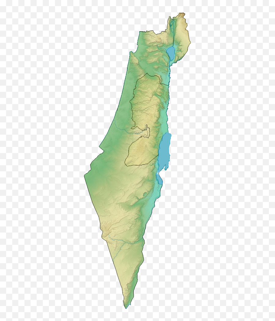 Israel Map Png Free Israel Map - Israel Map Png Emoji,Map Png