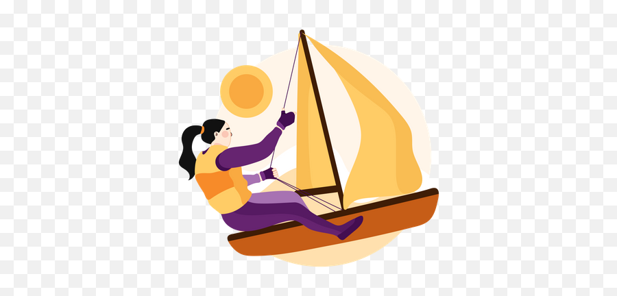 Best Premium Kayak Sprint Illustration Download In Png Emoji,Sprint Clipart