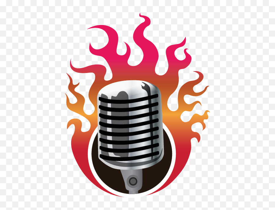 Fireside Storytelling - Logo Mic Png Full Size Png Mic Png For Logo Emoji,Microphone Logo