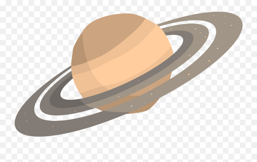 Planet Saturn Clipart Transparent - Transparent Saturn Emoji,Saturn Clipart