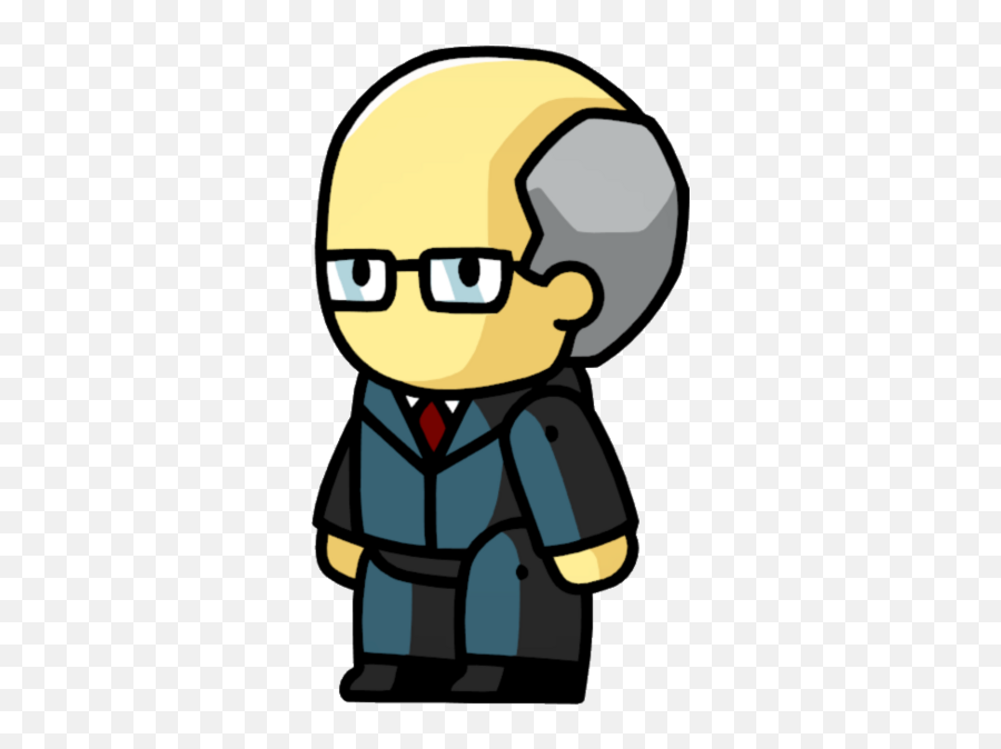 Vice President - Png Transparent Scribblenauts Character Png Download Emoji,President Clipart