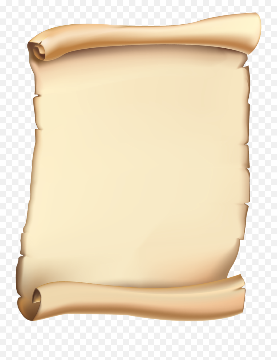 Scroll Png Clipart Image Png Download - Horizontal Emoji,Parchment Png
