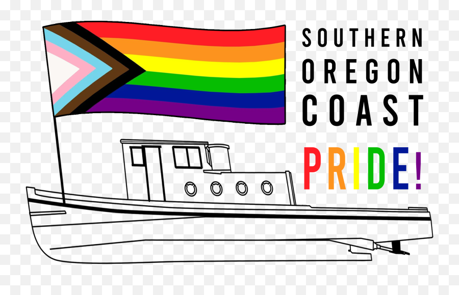Stay In And Come Out With Southern Oregon Coast Pride Coos Emoji,Pride Logo