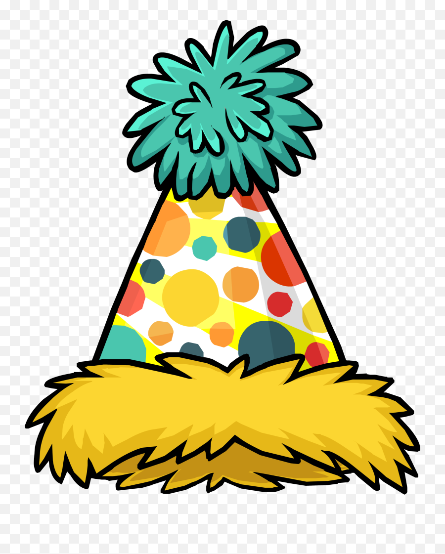 Polka Puffle Hat - Birthday Hat Clipart Full Size Png Hat Party Png Emoji,Hat Clipart