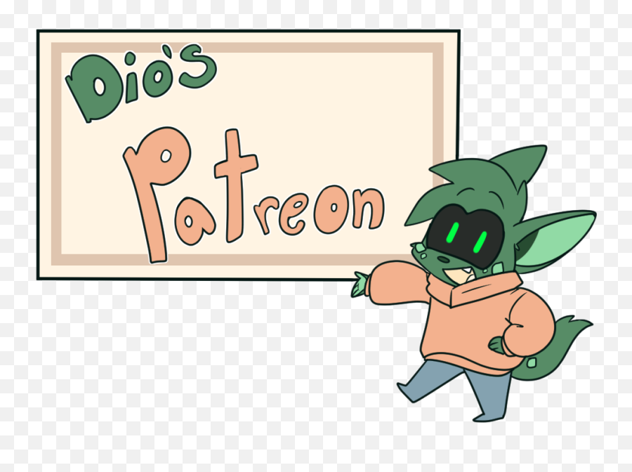 Dio Is Creating Comics And More Patreon - Fictional Character Emoji,Dio Transparent