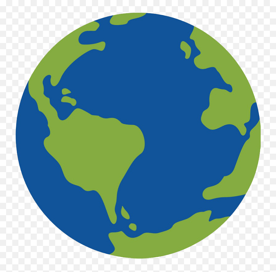 Earth Clipart - Transparent Earth Icon Emoji,World Clipart