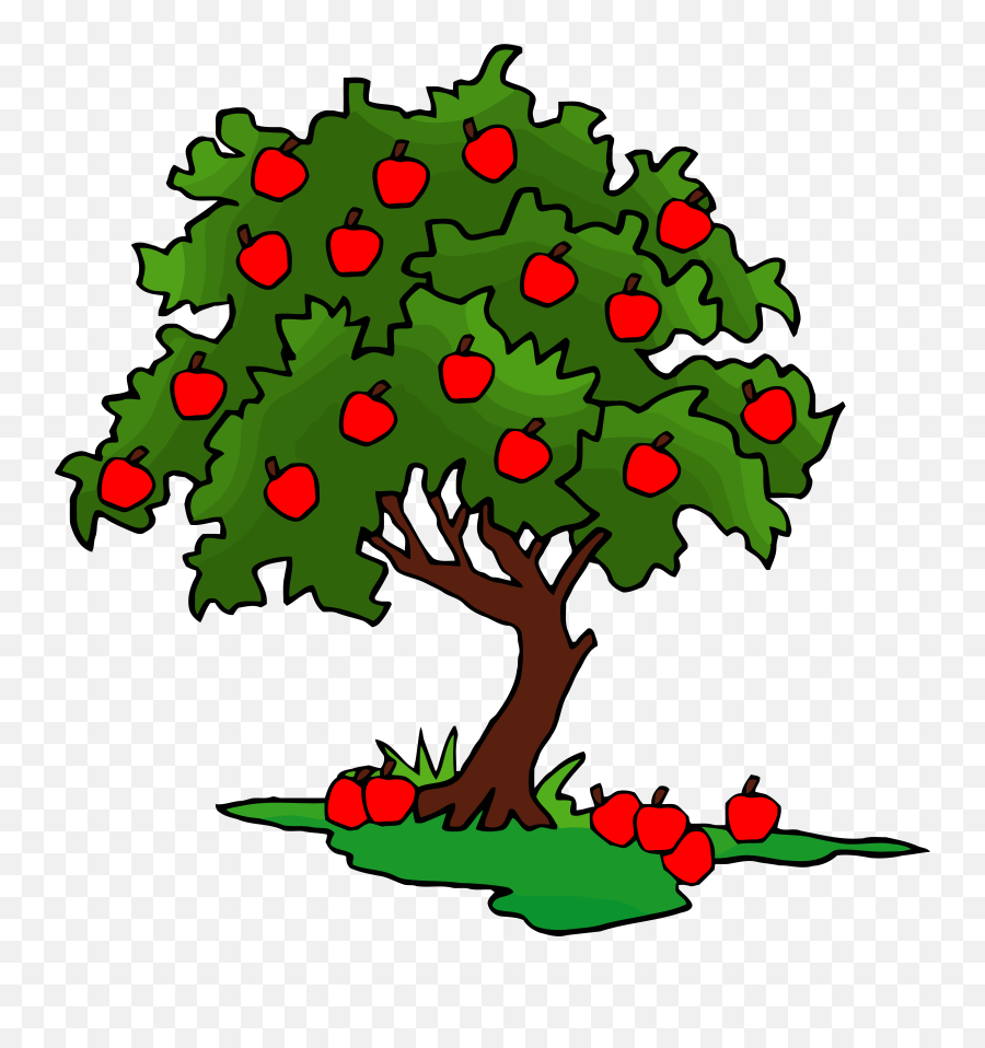 Trees Clipart Free Free Clipart Images - Apple Under The Tree Clipart Emoji,Free Clipart