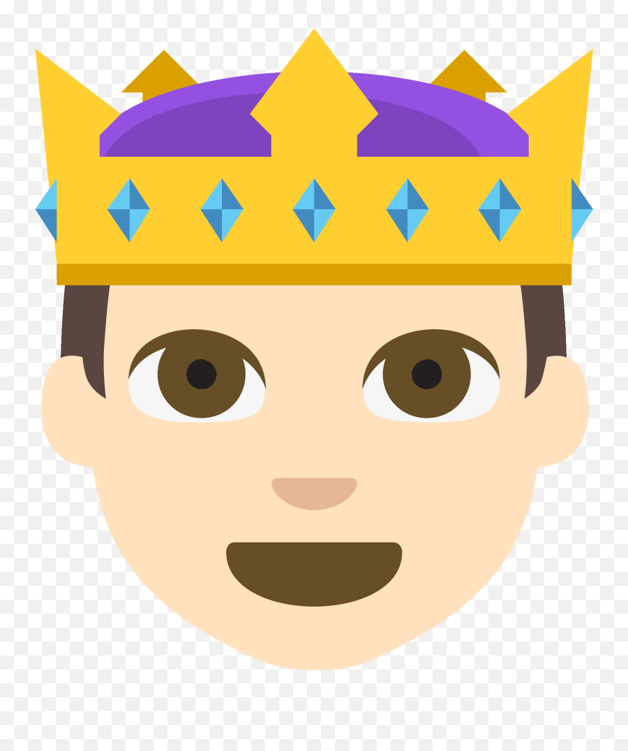 Prince Emoji Clipart Free Download Transparent Png Creazilla - Prince Emoji Clipart,Prince Clipart