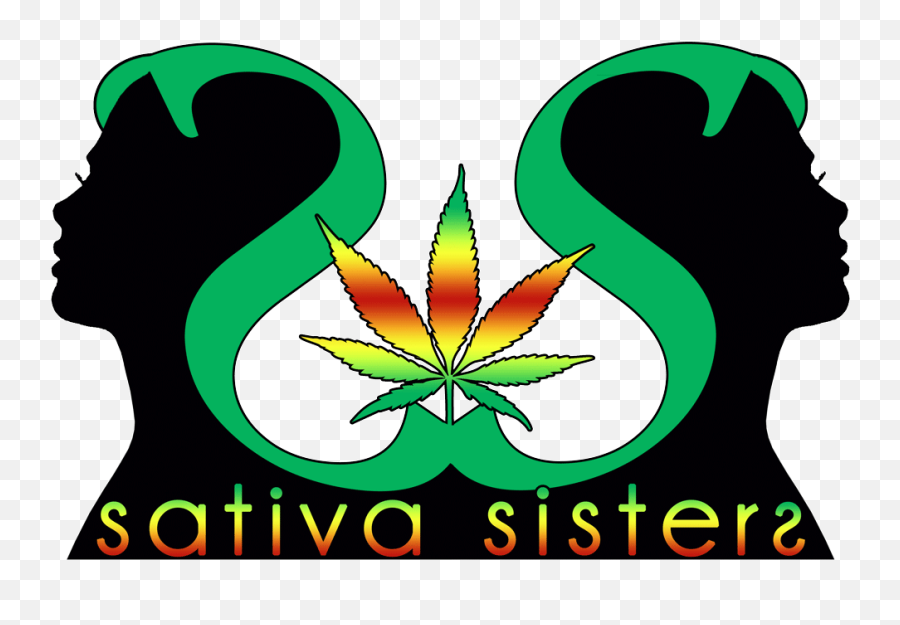 2 Hours In - Sativa Sisters Logo Emoji,Weed Logos