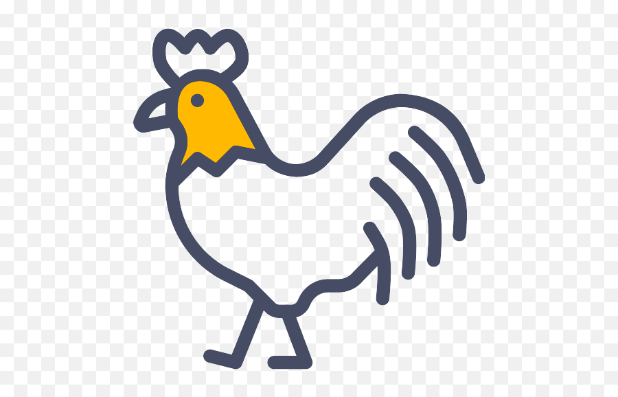 Rooster Vector Svg Icon - Hahn Icon Emoji,Rooster Png
