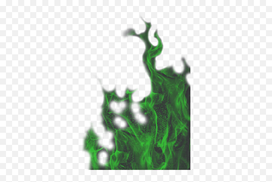 Black Magic Beach Party - Color Gradient Emoji,Green Flames Png