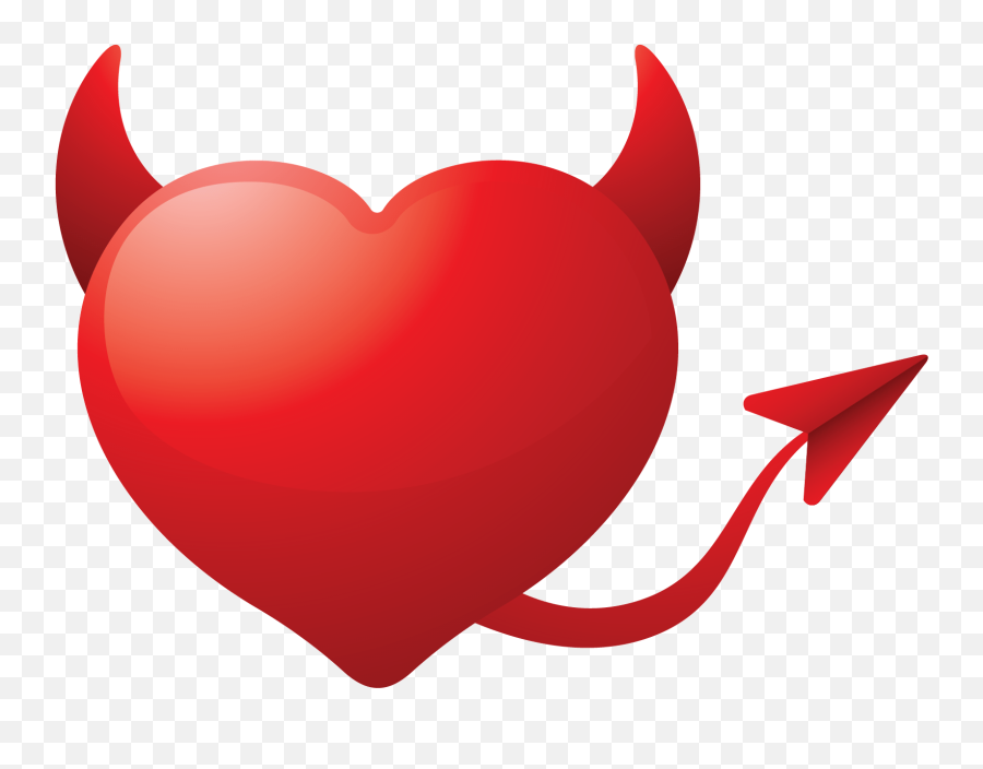 Library Of Fat Heart Graphic Transparent Png Files - Evil Heart Clipart Emoji,Heart Clipart