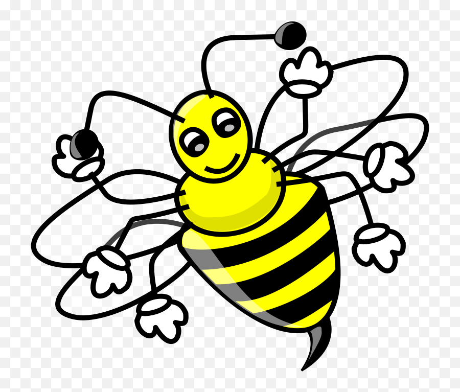 Bee 3 4 Clipart Free Image Download Emoji,Free Bee Clipart