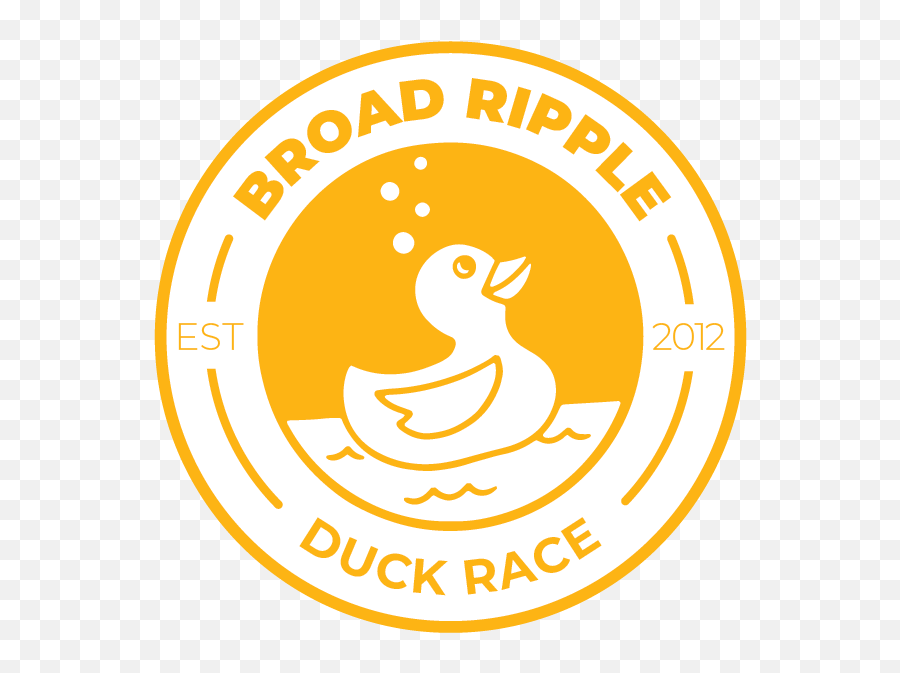 Duck Race - Broad Ripple Cultural District Language Emoji,Race Logo