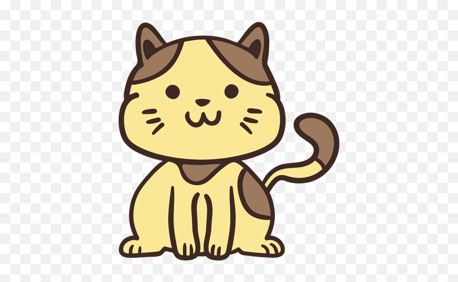 Cute Cat Animal - Transparent Png U0026 Svg Vector File Cat Vexels Emoji,Cat Transparent