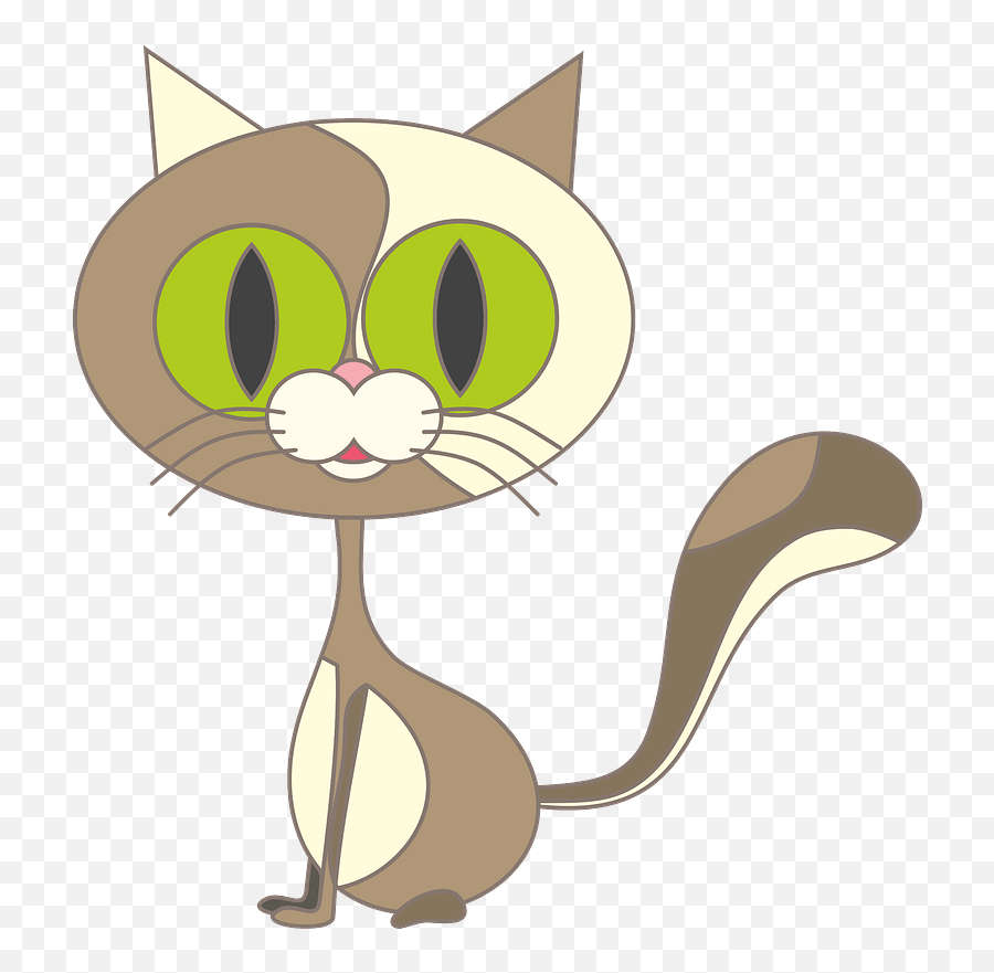 Cartoon Green Emoji,Grumpy Cat Clipart