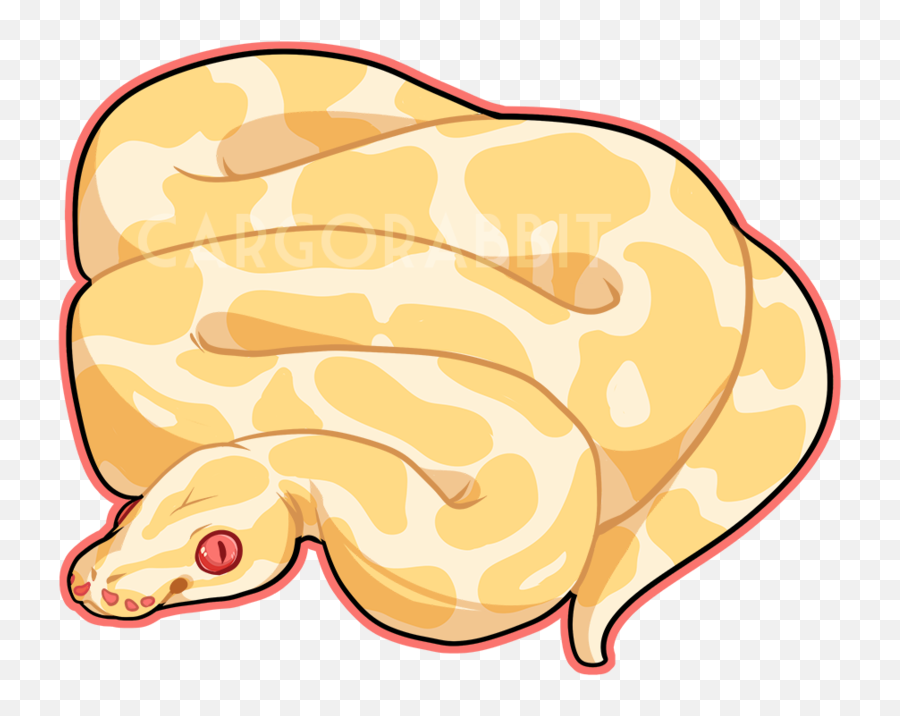 Ball Python Clipart Cute Cartoon - Ball Python Snake Drawing Emoji,Python Png