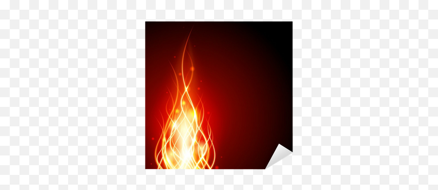 Burn Flame Fire Vector Background Sticker U2022 Pixers - We Emoji,Flames Vector Png