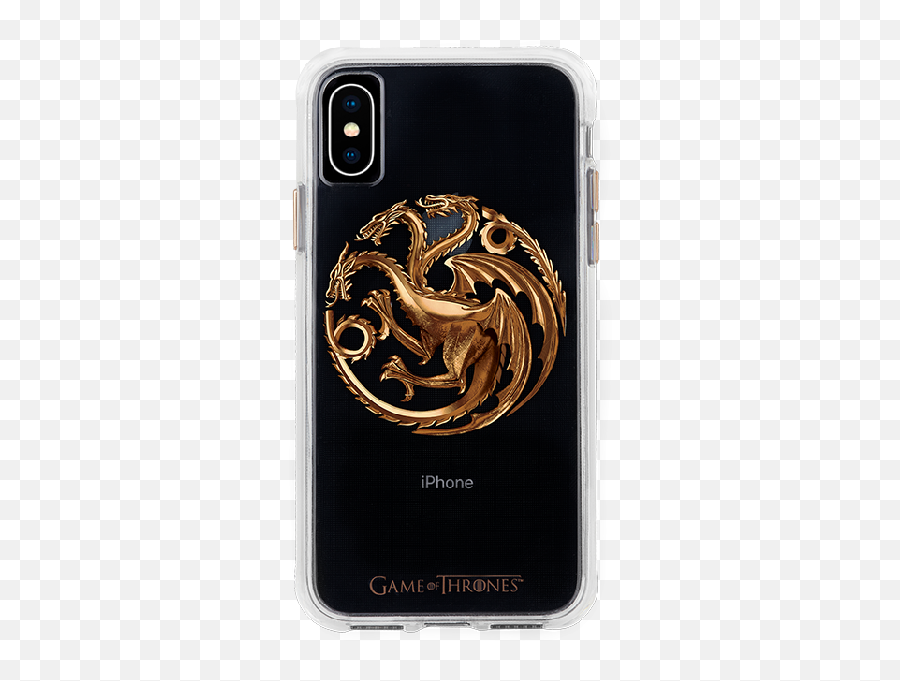Case - Mate Game Of Thrones House Targaryen Sigil Case Iphone X Xs Emoji,Targaryen Png