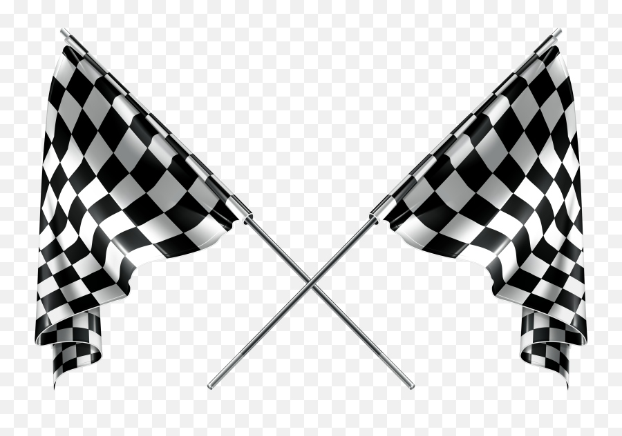 Library Of Race Car Flags Graphic Free - Transparent Race Flag Png Emoji,Flag Clipart