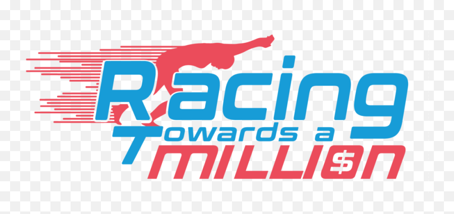 Racing Towards A Million Fundraising - Language Emoji,Campaign Logo