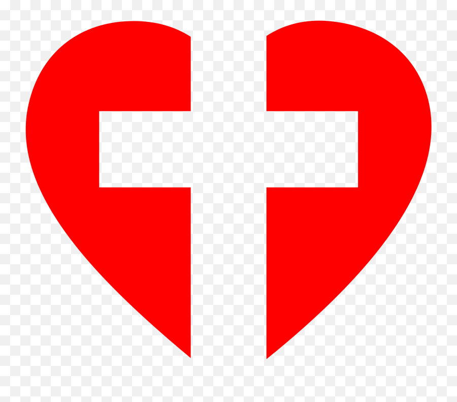 Download American Red Cross Picture Library Stock - Cross Heart With Cross Icon Png Emoji,Red Cross Png