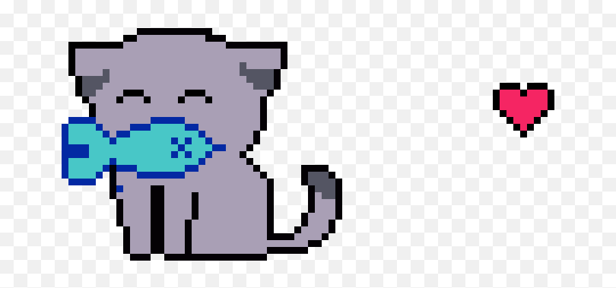 Kitty Cat - Pixel Art Cute Cat Clipart Full Size Clipart Pixel Jake Adventure Time Emoji,Cute Cat Clipart