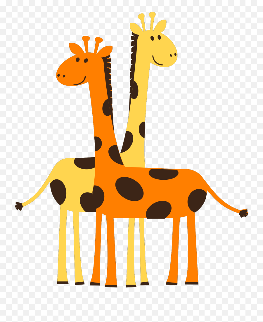 Baby Giraffe Clip Art - Png Download Full Size Clipart Giraffes Clipart Emoji,Baby Giraffe Clipart