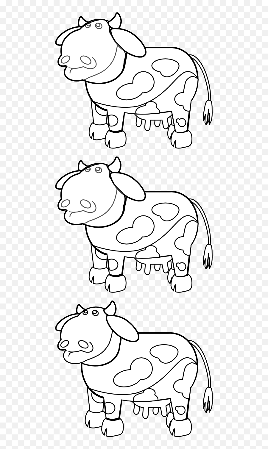 Youtube Logo Ing - Outline Of A Cow Hd Png Download Full Animal Figure Emoji,Ing Logo