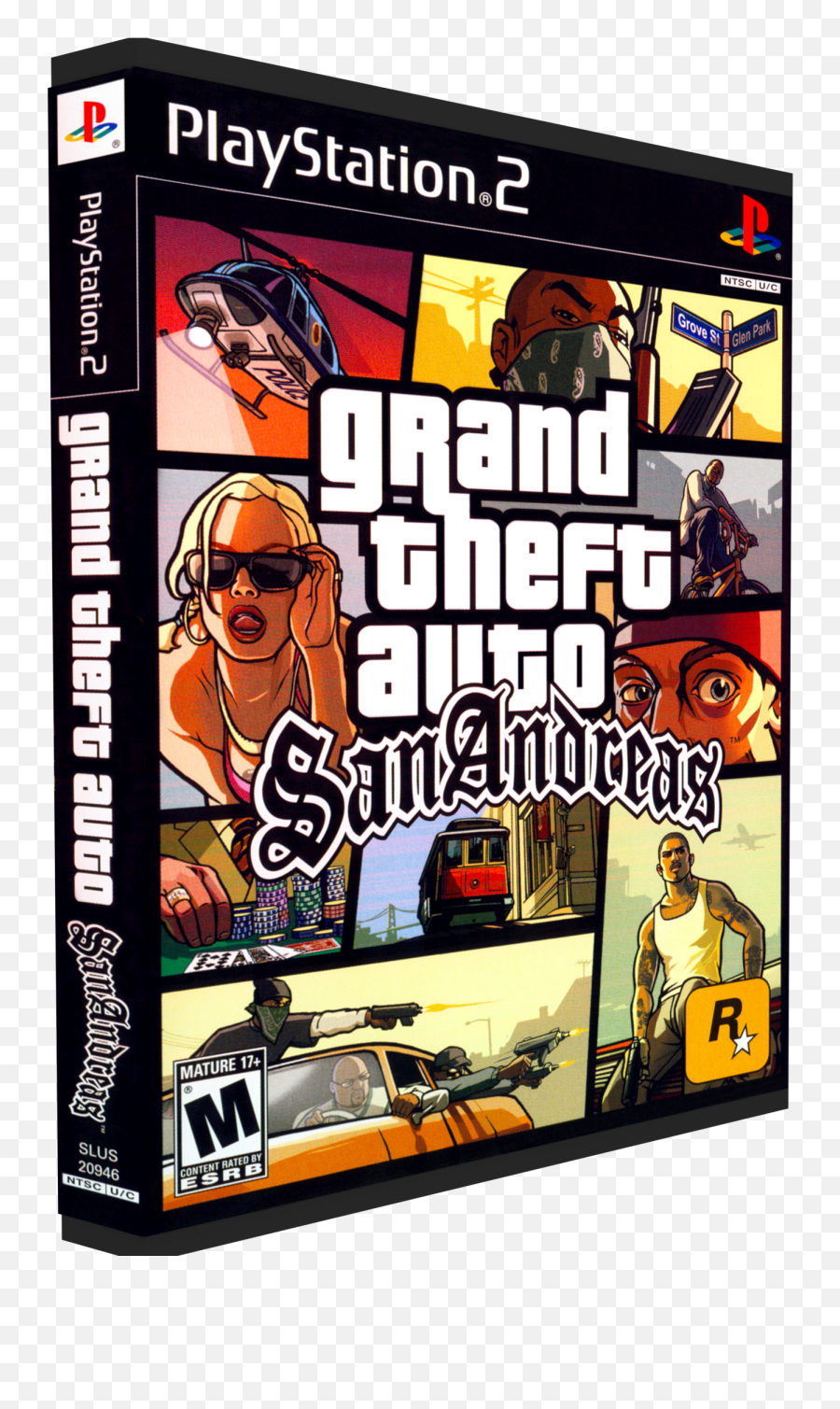 Grand Theft Auto San Andreas Details - Launchbox Games Database Gta San Andreas Ps2 Game Emoji,Gta San Andreas Logo