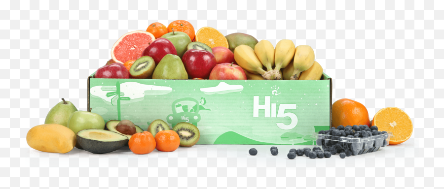 Download Get Fruit U0026 Veggies - Fruits Box Png Full Size Food Emoji,Veggies Png