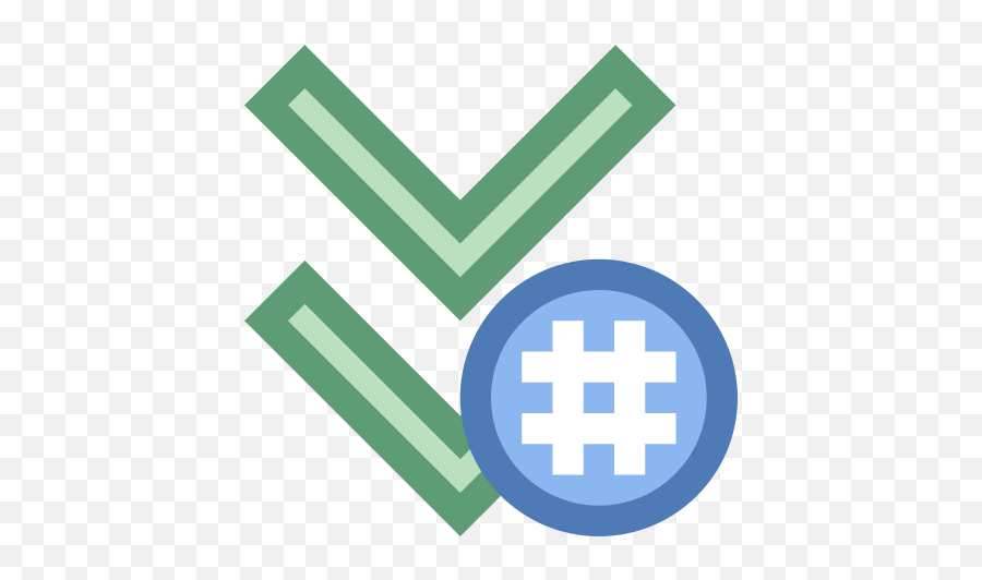 Chevron Hashtag Icon - Language Emoji,Hashtag Png
