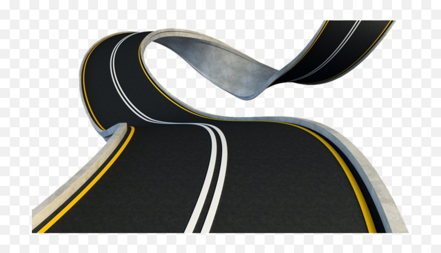 Highway Clipart Curve Road - Ultra Tune Roadside Assistance Curving Road Png Emoji,Highway Clipart