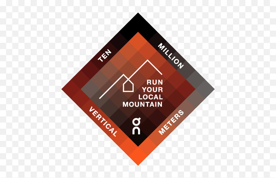 Run Your Local Mountain With On - Run Your Local Mountain Emoji,Red Logo With Mountains