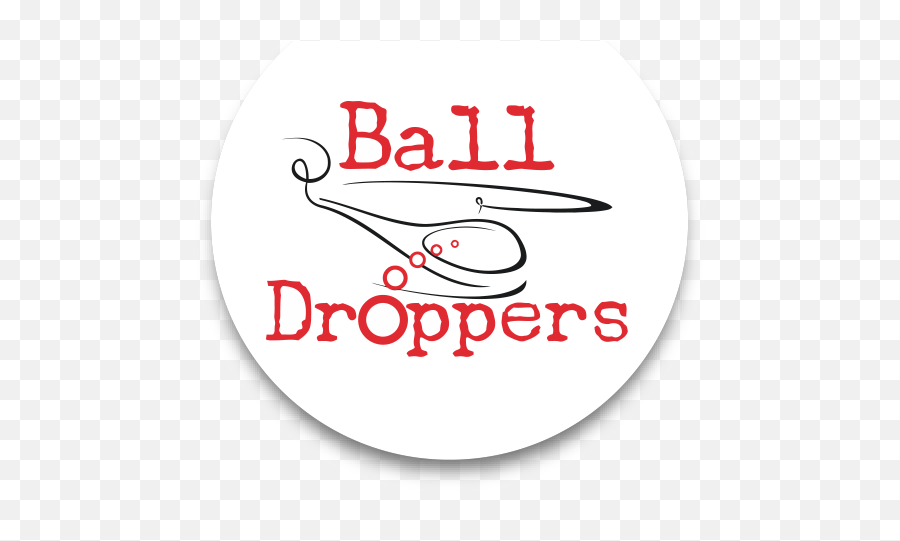 Balldroppers - Dot Emoji,Golf Ball Logo